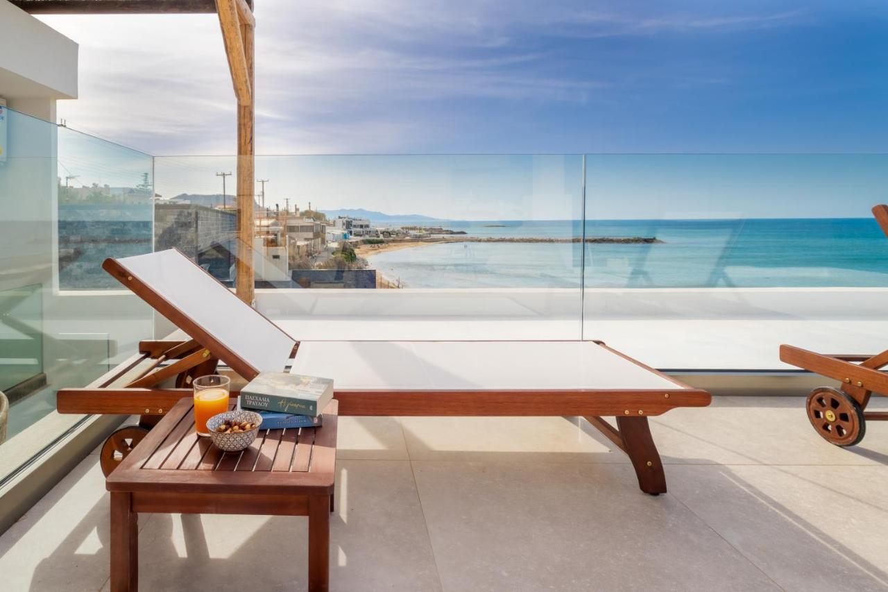 Wave, An Idyllic Seafront Suite By Nirousuites Kokkini Hani Exterior foto