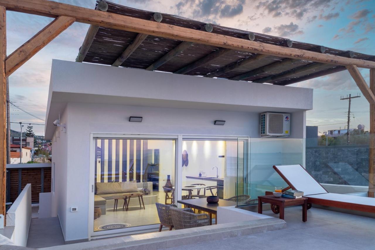 Wave, An Idyllic Seafront Suite By Nirousuites Kokkini Hani Exterior foto